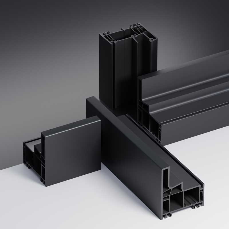 GERMAN upvc black