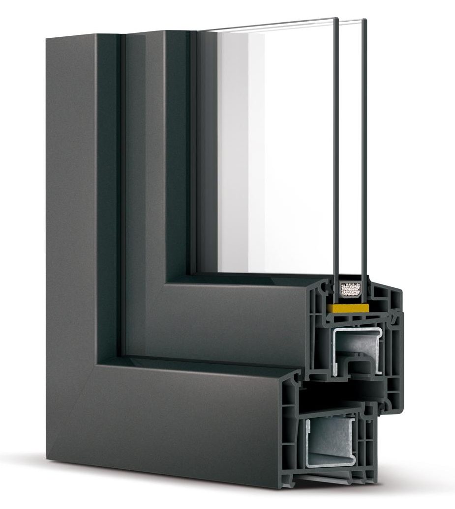 black upvc Profiles